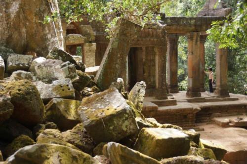 Ta Prohm 12th Century Khmer Temple Ruins