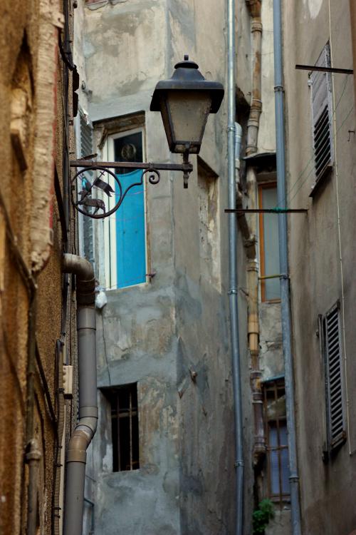 Back alley, Grasse, France