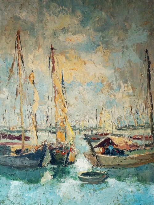 Boat Scene 1 -- Nguyễn Hiển