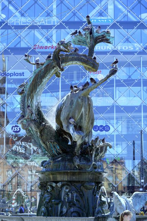 Bull and Dragon statue, Copenhagen