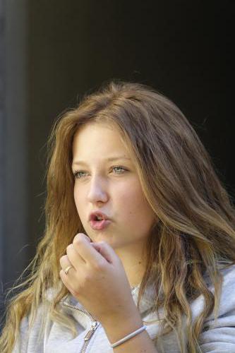 Young woman in Grasse