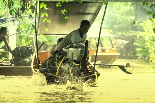 Thailand long tail boats